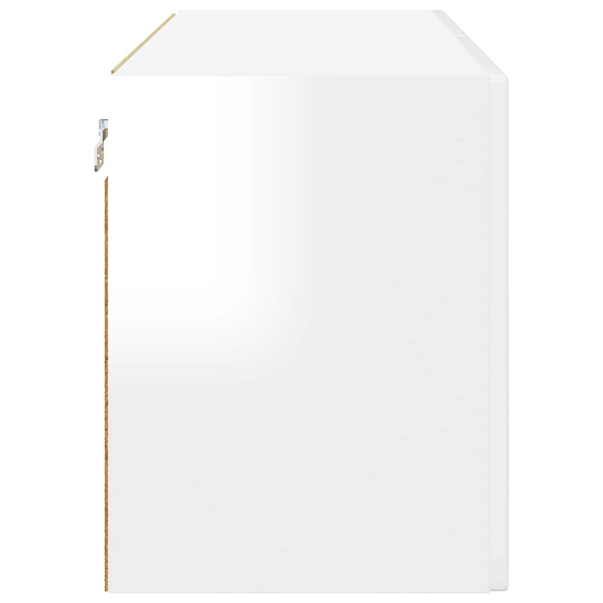 Wall Cabinet PORTO High Gloss White 80 x 31 x 40 cm