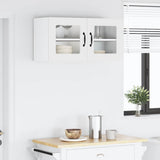 Kitchen Wall Cabinet White 80 x 31 x 40 cm Engineered Wood - Top-Down View