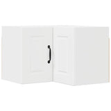 Kitchen Wall Cabinet White 57 x 57 x 40 cm Engineered Wood - Front View