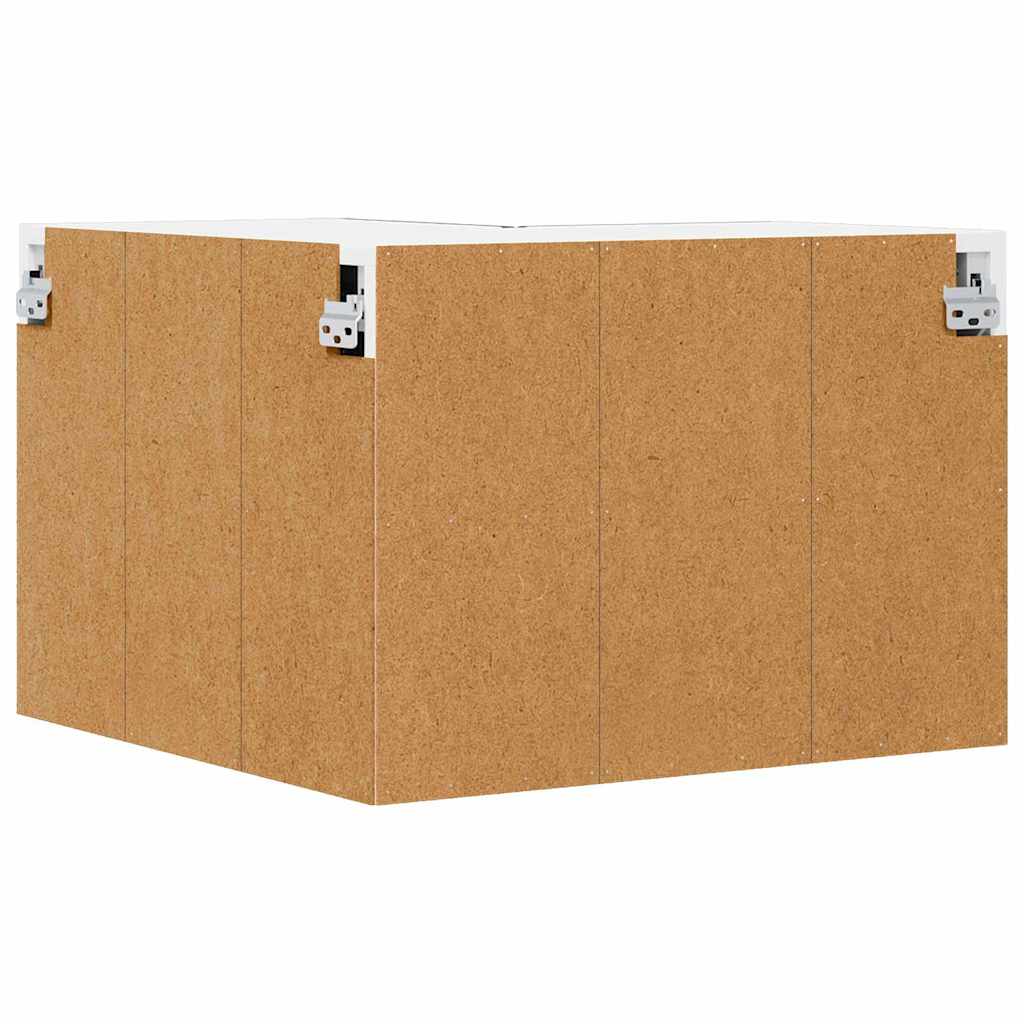 Kitchen Wall Cabinet Black 57 x 57 x 40 cm Engineered Wood