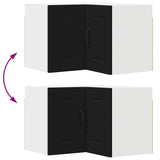 Kitchen Wall Cabinet Black 57 x 57 x 40 cm Engineered Wood - Extra Image
