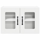 Kitchen Wall Cabinet with Shelf 2 pcs White 60 x 31 x 40 cm - Close-Up Angle