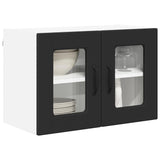Kitchen Wall Cabinet Black 60 x 31 x 40 cm Engineered Wood - Side View