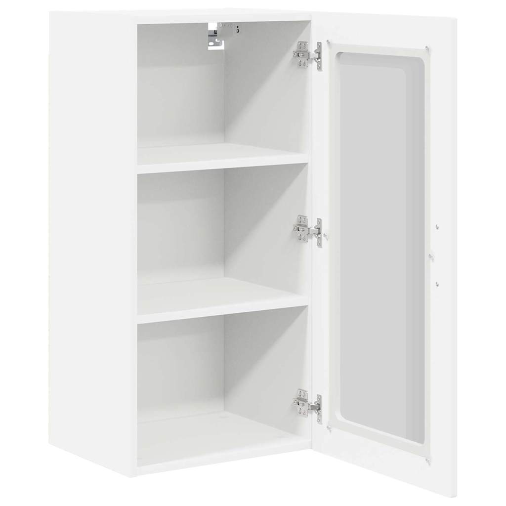 Kitchen Wall Cabinet with Shelf 2 pcs White 40 x 31 x 80 cm
