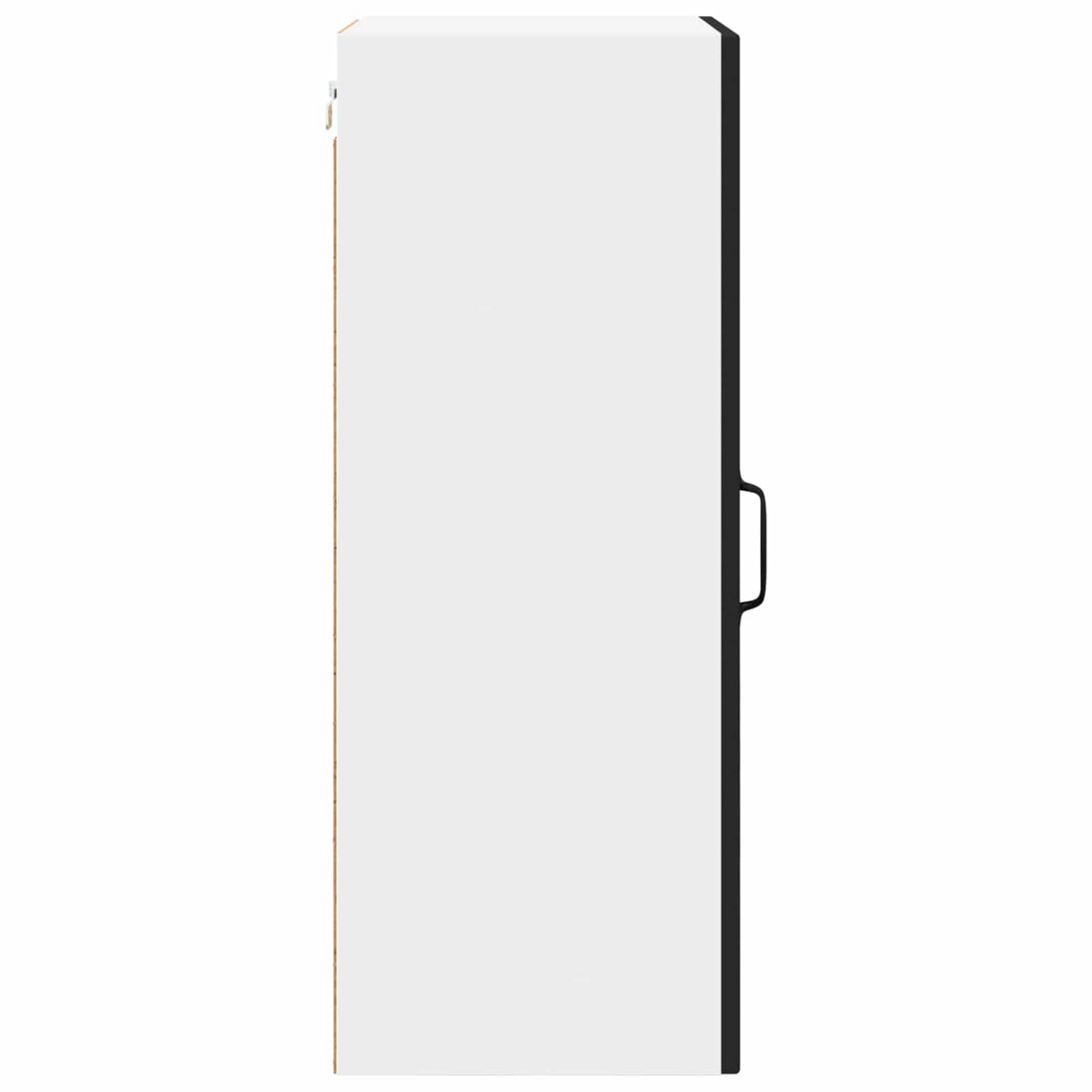 Wall Glass Cabinet PORTO Black 40 x 31 x 80 cm Engineered Wood
