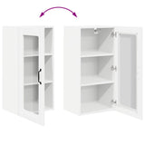 Kitchen Wall Cabinet with Door High Gloss White 40 x 31 x 80 cm - Extra Image