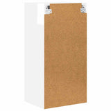 Wall Glass Cabinet PORTO 2 pcs High Gloss White 40 x 31 x 80 cm - Extra Image