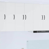Kitchen Wall Cabinet White 30 x 31 x 80 cm Engineered Wood