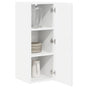 Wall Cabinet PORTO White 30 x 31 x 80 cm Engineered Wood