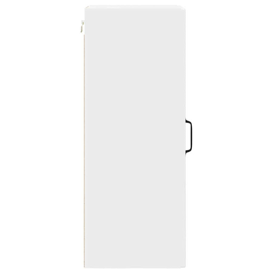 Wall Cabinet PORTO 2 pcs White Engineered Wood
