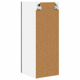 Wall Cabinet PORTO Black 30 x 31 x 80 cm Engineered Wood