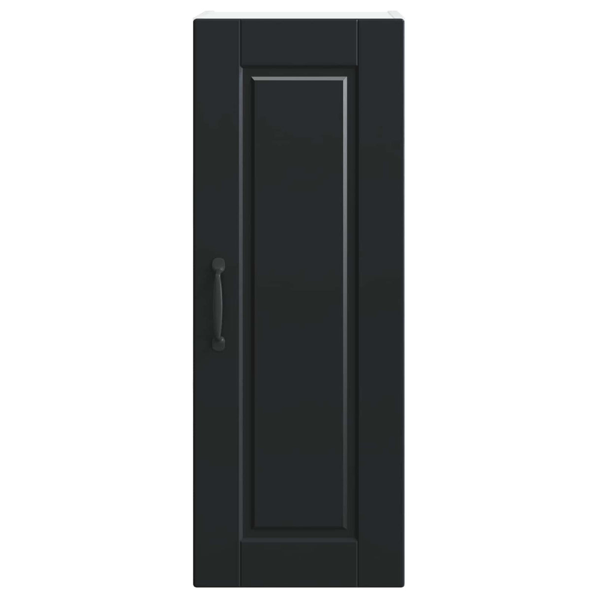 Wall Cabinet PORTO Black 30 x 31 x 80 cm Engineered Wood