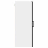 Wall Cabinet PORTO Black 30 x 31 x 80 cm Engineered Wood