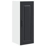 Wall Cabinet PORTO 2 pcs Black 30 x 31 x 80 cm Engineered Wood