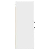 Wall Cabinet PORTO 2 pcs High Gloss White 30 x 31 x 80 cm