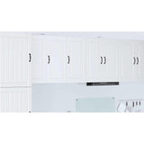 Wall Cabinet PORTO White 40 x 31 x 80 cm Engineered Wood