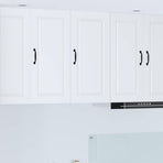 Wall Cabinet PORTO White 40 x 31 x 80 cm Engineered Wood