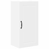 Kitchen Wall Cabinet White 40 x 31 x 80 cm Engineered Wood - Front View