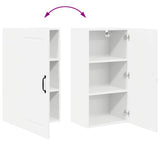 Kitchen Wall Cabinet White 40 x 31 x 80 cm Engineered Wood - Extra Image
