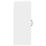 Kitchen Wall Cabinet White 40 x 31 x 80 cm Engineered Wood - Close-Up Angle