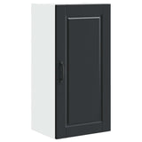 Wall Cabinet PORTO Black 40 x 31 x 80 cm Engineered Wood - Front View