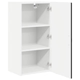 Wall Cabinet PORTO Black 40 x 31 x 80 cm Engineered Wood