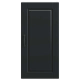 Wall Cabinet PORTO Black 40 x 31 x 80 cm Engineered Wood