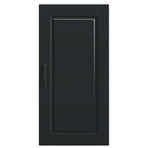 Wall Cabinet PORTO Black 40 x 31 x 80 cm Engineered Wood