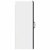 Kitchen Wall Cabinet Black 40 x 31 x 80 cm Engineered Wood - Close-Up Angle