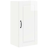 Wall Cabinet PORTO High Gloss White 40 x 31 x 80 cm - Front View