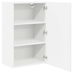 Wall Cabinet PORTO White 50 x 31 x 80 cm Engineered Wood