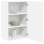Wall Cabinet PORTO White 50 x 31 x 80 cm Engineered Wood
