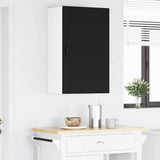 Kitchen Wall Cabinet Black 50 x 31 x 80 cm Engineered Wood - Top-Down View