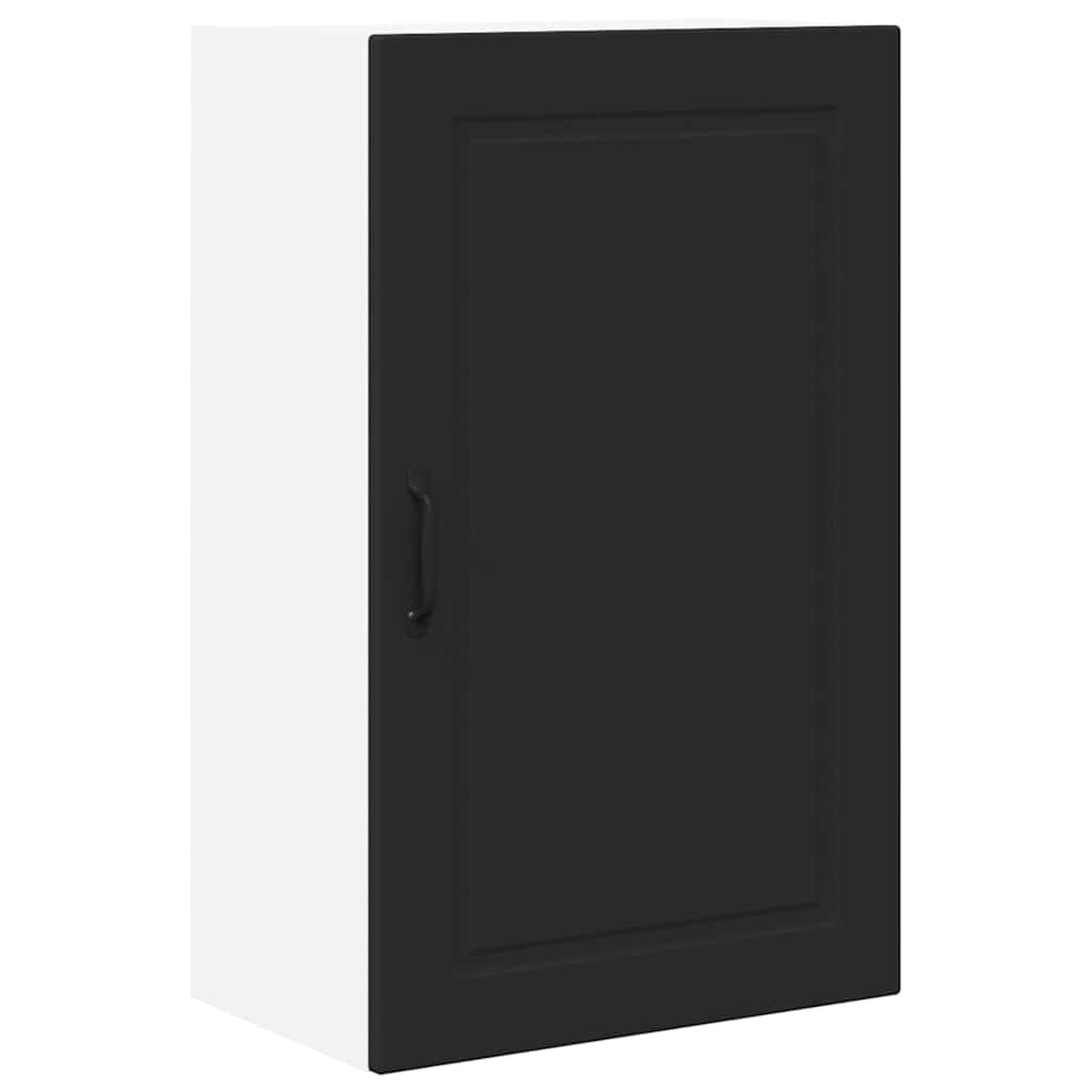 Kitchen Wall Cabinet Black 50 x 31 x 80 cm Engineered Wood