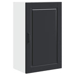 Wall Cabinet PORTO Black 50 x 31 x 80 cm Engineered Wood