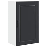 Wall Cabinet PORTO Black 50 x 31 x 80 cm Engineered Wood - Front View