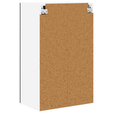 Kitchen Wall Cabinet Black 50 x 31 x 80 cm Engineered Wood - Low Angle