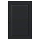 Wall Cabinet PORTO Black 50 x 31 x 80 cm Engineered Wood