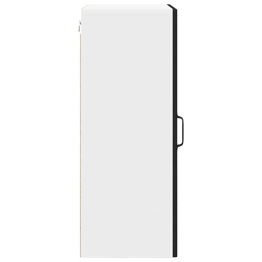 Wall Cabinet PORTO Black 50 x 31 x 80 cm Engineered Wood