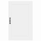Kitchen Wall Cabinet with Door High Gloss White 50 x 31 x 80 cm - Rear View