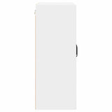 Kitchen Wall Cabinet White 60 x 31 x 80 cm Engineered Wood - Close-Up Angle