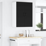 Kitchen Wall Cabinet Black 60 x 31 x 80 cm Engineered Wood - Top-Down View