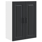 Wall Cabinet PORTO Black 60 x 31 x 80 cm Engineered Wood