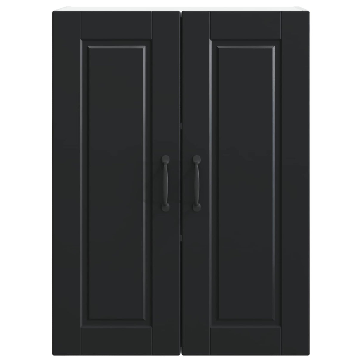 Wall Cabinet PORTO Black 60 x 31 x 80 cm Engineered Wood