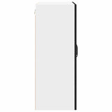 Kitchen Wall Cabinet Black 60 x 31 x 80 cm Engineered Wood - Close-Up Angle