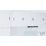 Wall Cabinet PORTO High Gloss White 60 x 31 x 80 cm