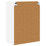 Wall Cabinet PORTO High Gloss White 60 x 31 x 80 cm - Low Angle
