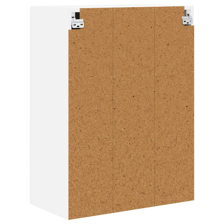 Wall Cabinet PORTO High Gloss White 60 x 31 x 80 cm