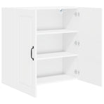 Wall Cabinet PORTO White 80 x 31 x 80 cm Engineered Wood