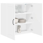 Wall Cabinet PORTO White 80 x 31 x 80 cm Engineered Wood